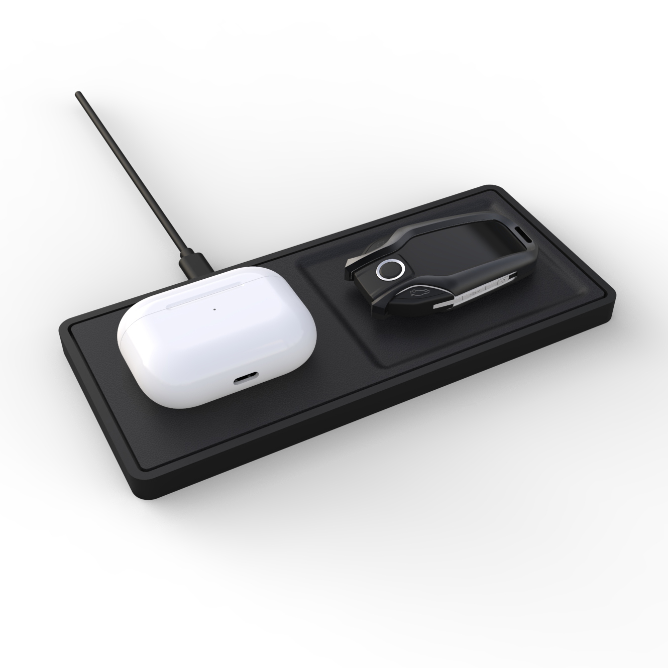 15W Tray Wireless Charger Aluminum